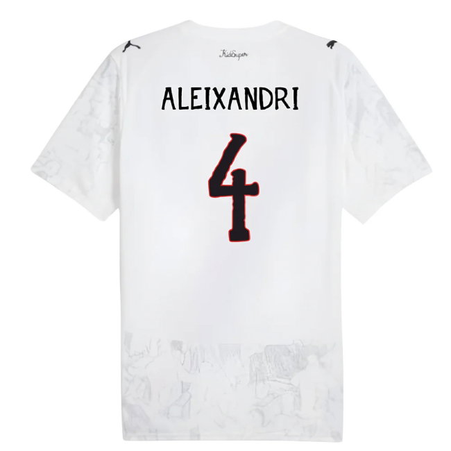 2025-2026 KIDSUPER x Manchester City CWC Shirt (White) (Aleixandri 4)