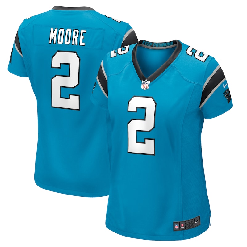 None D.J. Moore Carolina Panthers Powerhouse Team Game-Day Essential