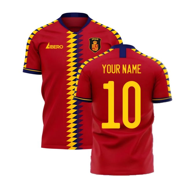 Rare Premium Edition Spain Home Collector Jersey (1)