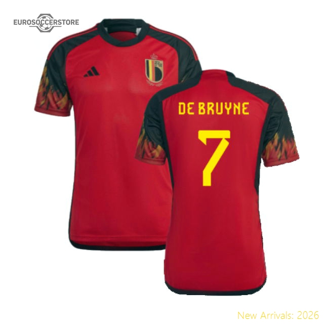 Belgium 2022-2023 Authentic Home Shirt - Retro Athletic