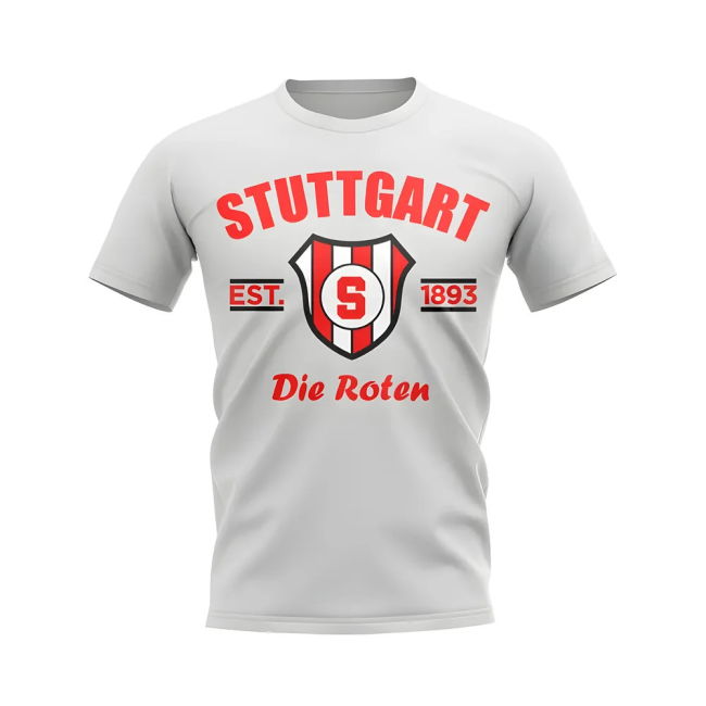 VFB Stuttgart Official 2025-2026 Established Shirt (White)
