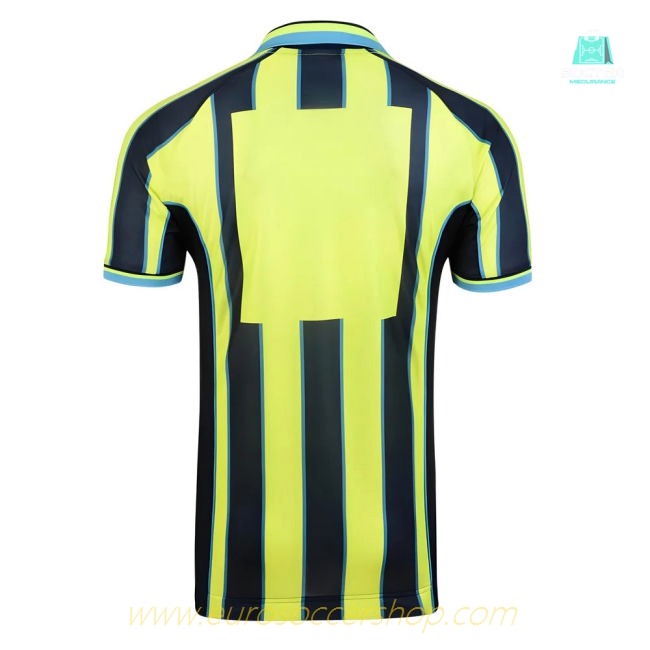 Score Draw Manchester City 1999 Wembley Retro Football Shirt