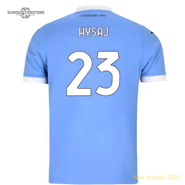 2025-2026 Biancocelesti Home Shirt (hysaj 23) - Supporter Edition
