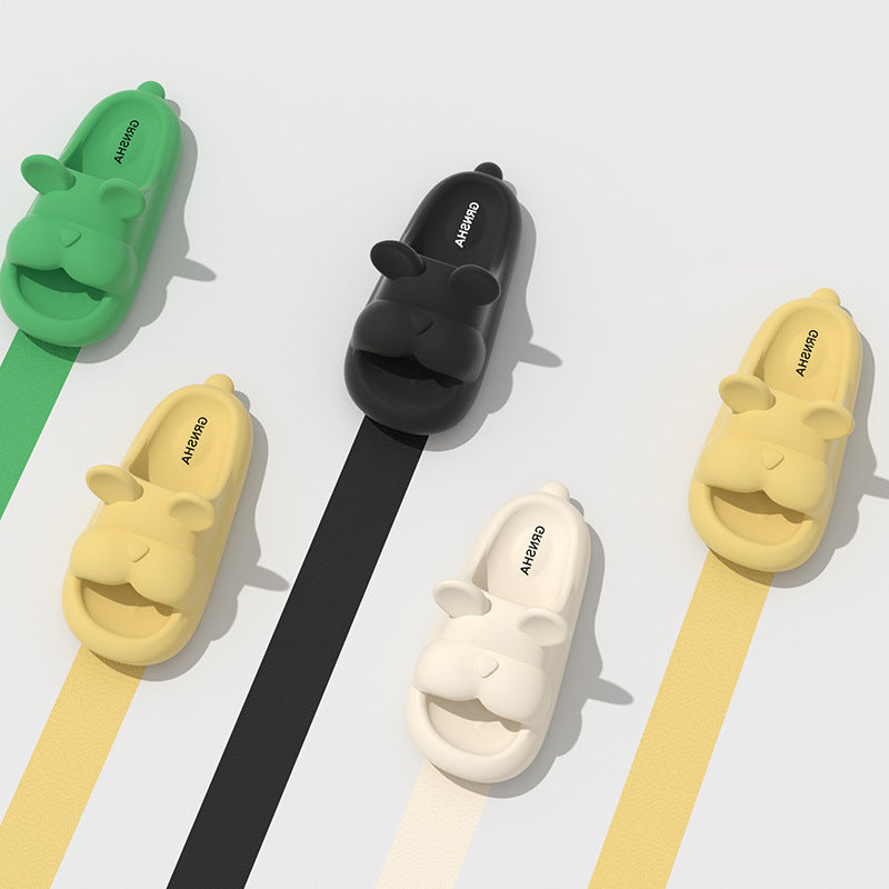 SunPaws Frenchie Style Women's Summer Slippers