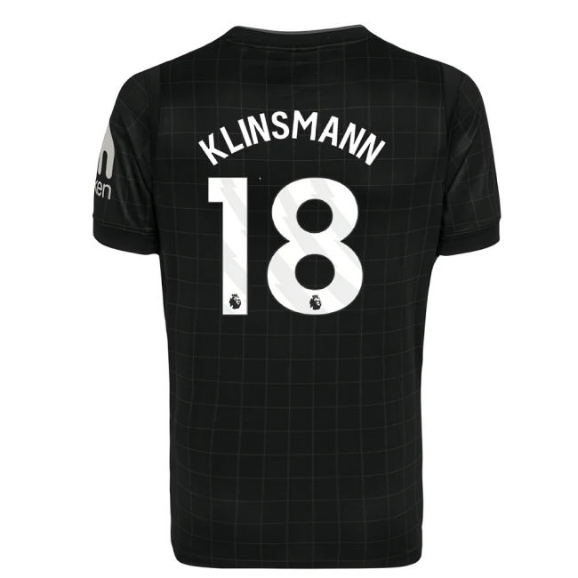 Tottenham Away Football Jersey 2025-20 Season Klinsmann 18 L M S