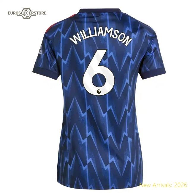 Arsenal Womens Williamson Sophisticated Jersey Smart Fabric Flexible