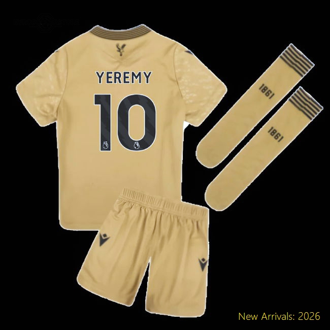 Football Team Kids Yeremy Premium Jersey Performance Fabric Stretchy
