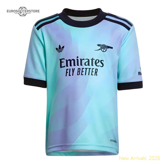 Official 2024-2025 Arsenal Third Kit (mini) - Authentic Soccer Wear