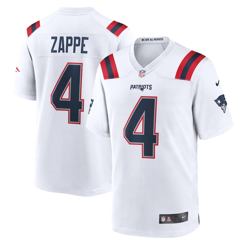 None Bailey Zappe New England Patriots Historic Franchise Collector...