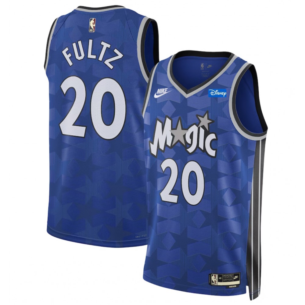 Collector's Item Men's Magic #20 Markelle Blue Basketball Jersey