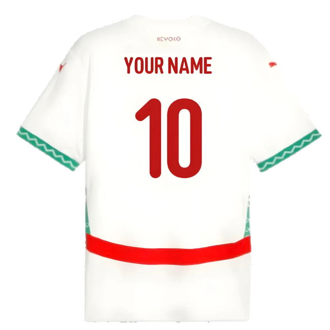 Performance-Driven 2024-2025 Morocco Away Shirt (Your Name)