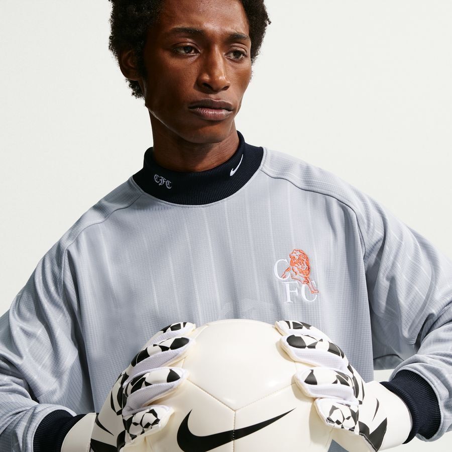 [LK] Chelsea Wolf Grey/Turf Orange/Blue/White Goalkeeper Jersey