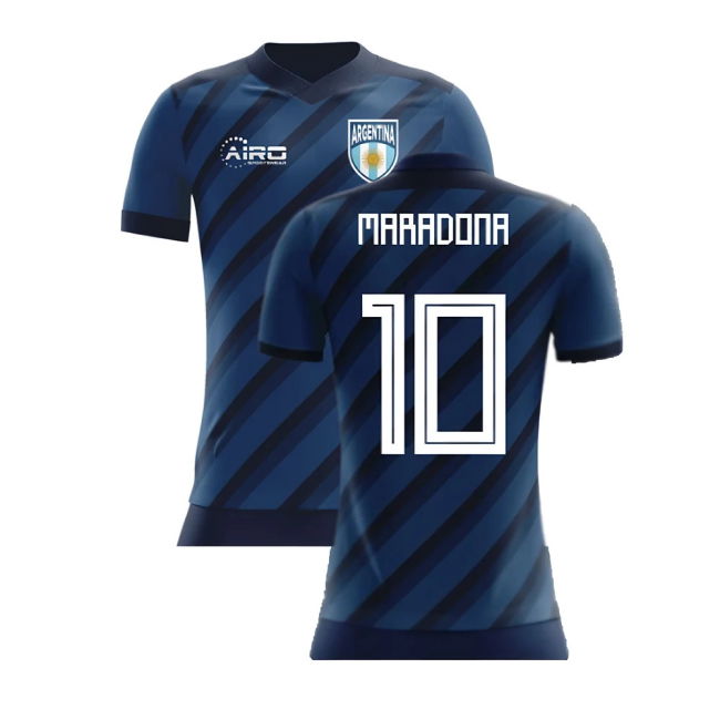 Authentic 2025-2026 Argentina Concept Shirt (Maradona 10) - Kids