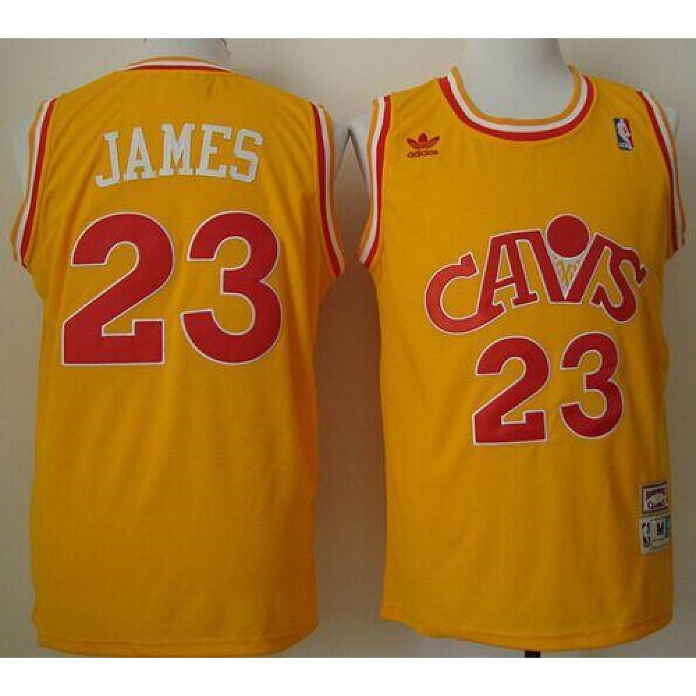Official LeBron James23 Yellow Jersey - - Fan Favorite