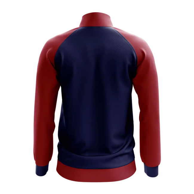 Pro-Grade Liberia Concept Football Track Jacket (Navy) Fan-Favorite