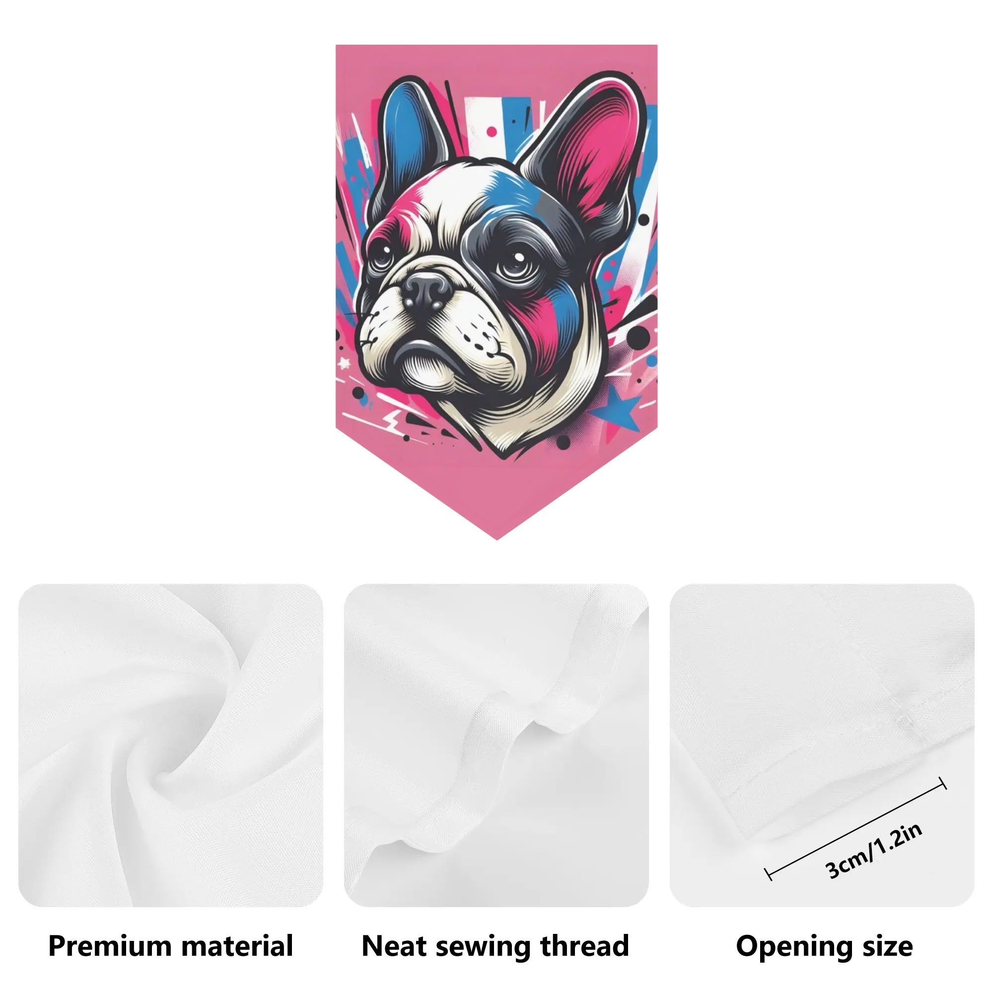 Breed-specific Callie - Frenchie Garden Flag Banner Paw Protection