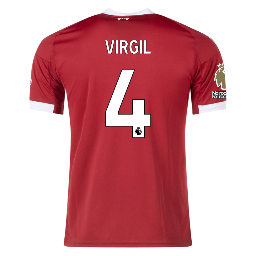 Liverpool Virgil Men 2025-2026 UCL Home Jersey – Authentic Shirt