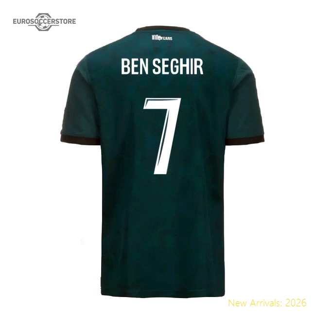 2024-2025 As Les Monegasques Away Shirt (ben Seghir 7) - Premium Collection