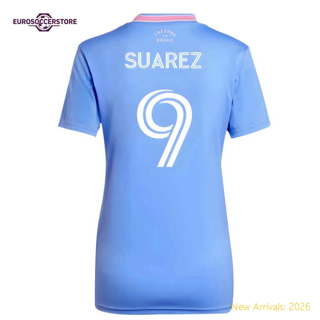 2025-2026 Football Team Womens Elegant Jersey Suarez Climacool