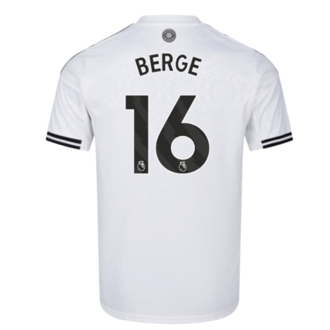 2025-2026 Fulham Home Top-tier Jersey Berge Smart Fabric