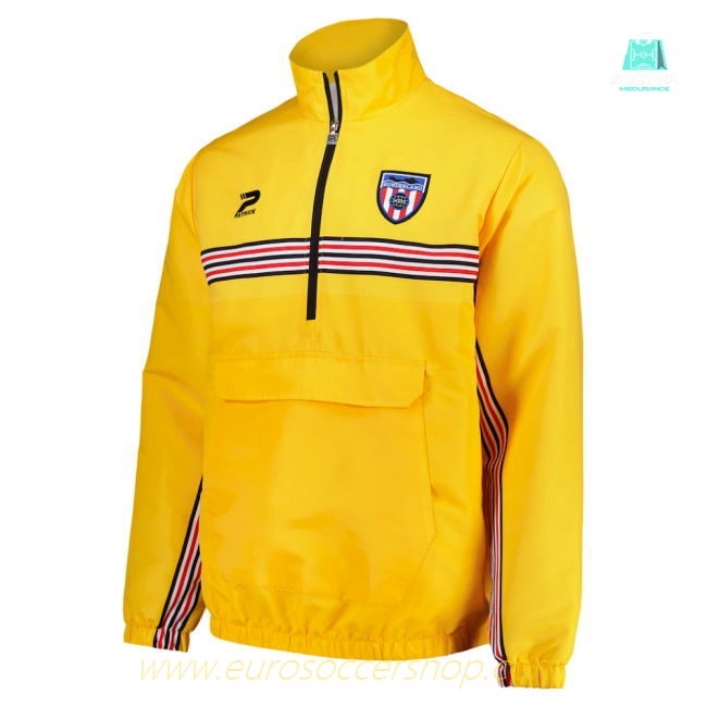 1986-1987 Sunderland Third Retro Track Jacket (Yellow)