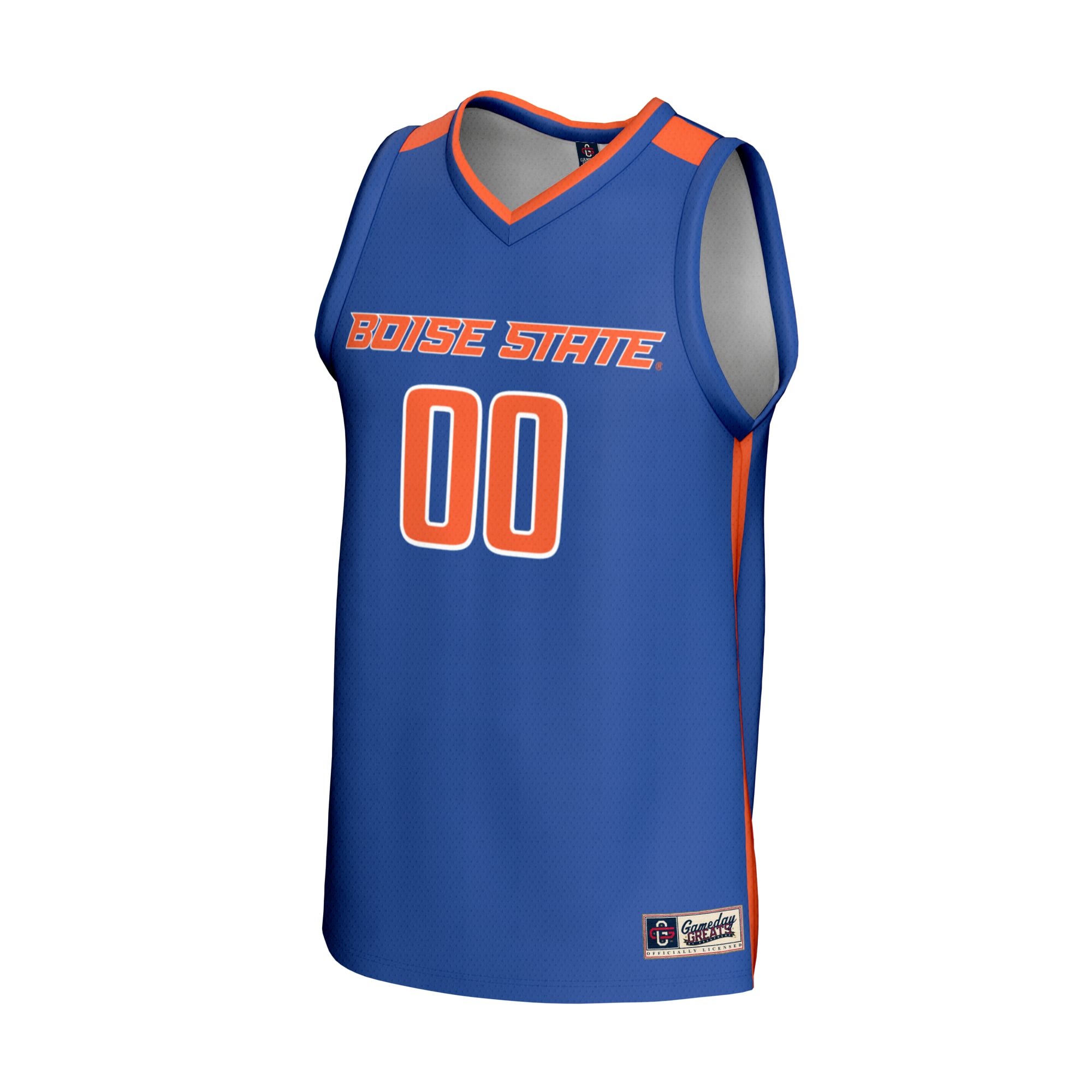 Boise State Broncos GameDay Greats Unisex NIL Pick-A-Player Lightweight Basketball Fashion Jersey - Royal