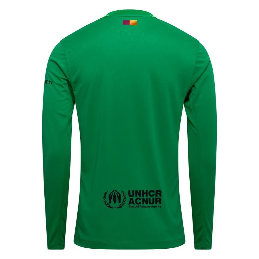 Barcelona Goalkeeper Shirt 2025/26 Kids Long Sleeves