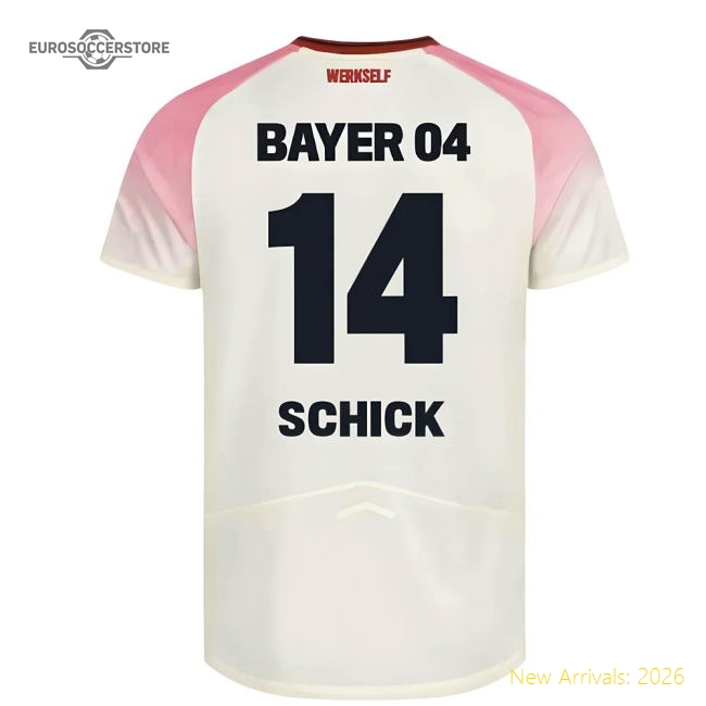 2025-2026 Bayer Leverkusen Away Jersey (kids) (schick 14)