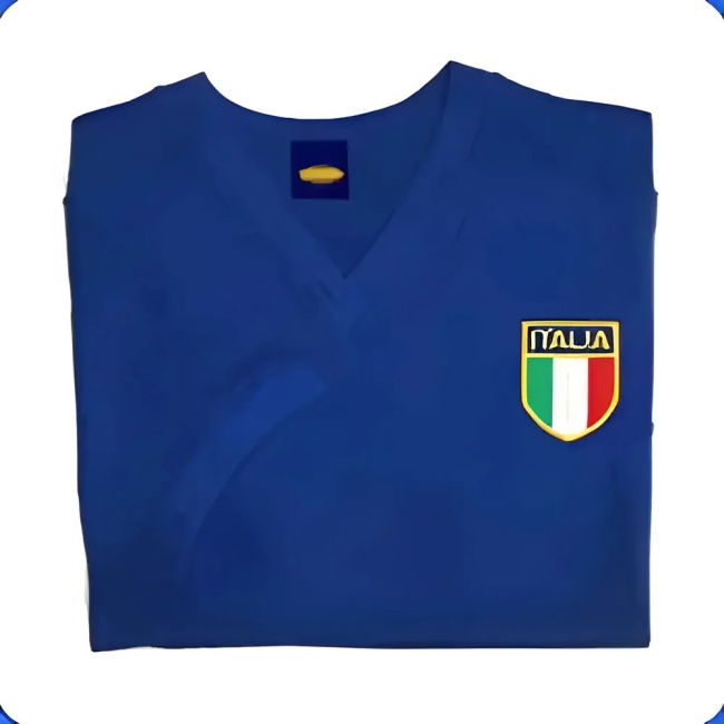 Italy 1960S Home Shirt Authentic Oranje Performance Authentic