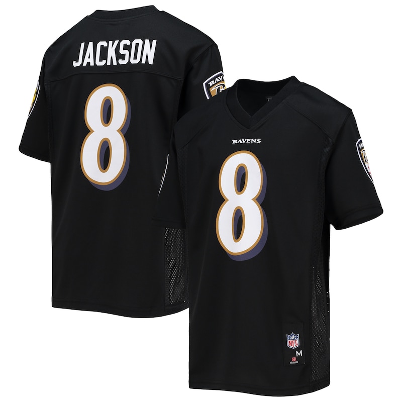 None Lamar Jackson BAL Ravens Stylish Durable Jersey Game Day Wear