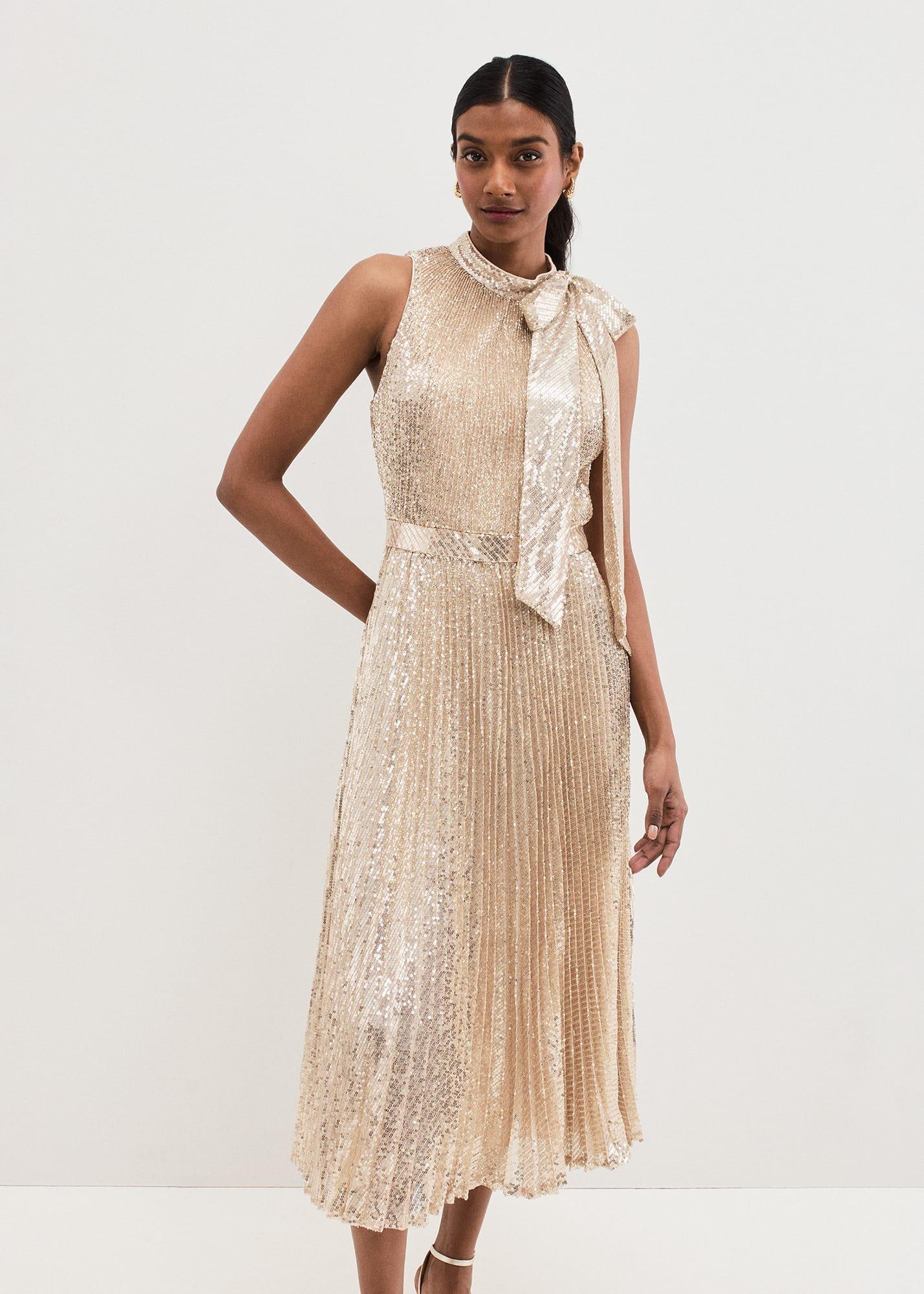 Sammy Silver Sequin Dress