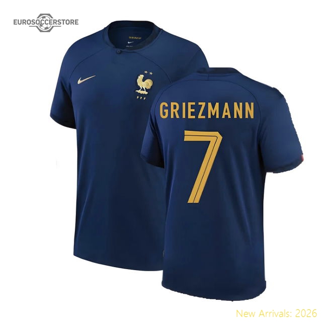 France 2022-2023 Official Home Shirt - Classic Fashion-forward