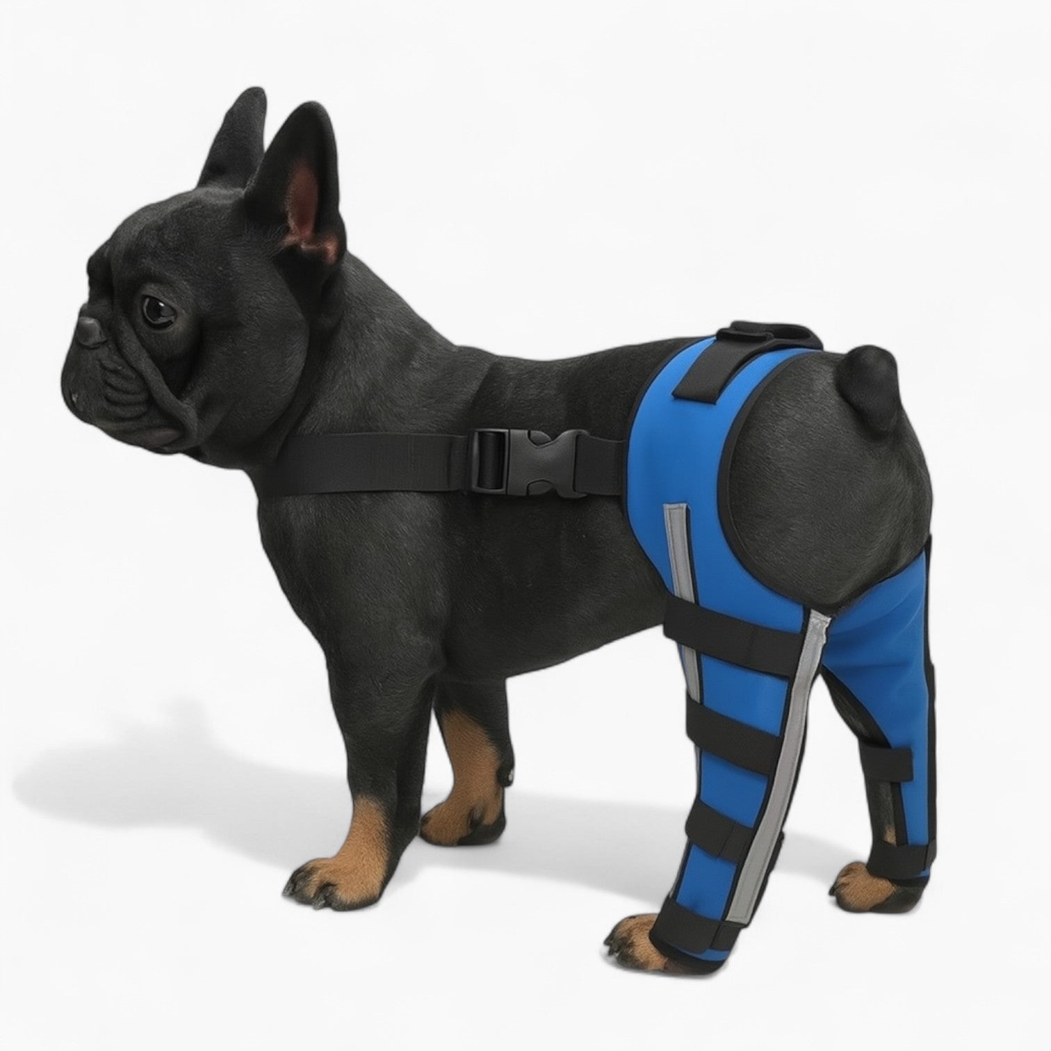 PawGuard Frenchie Knee Leg Braces – Joint Support Injury Recovery Braces
