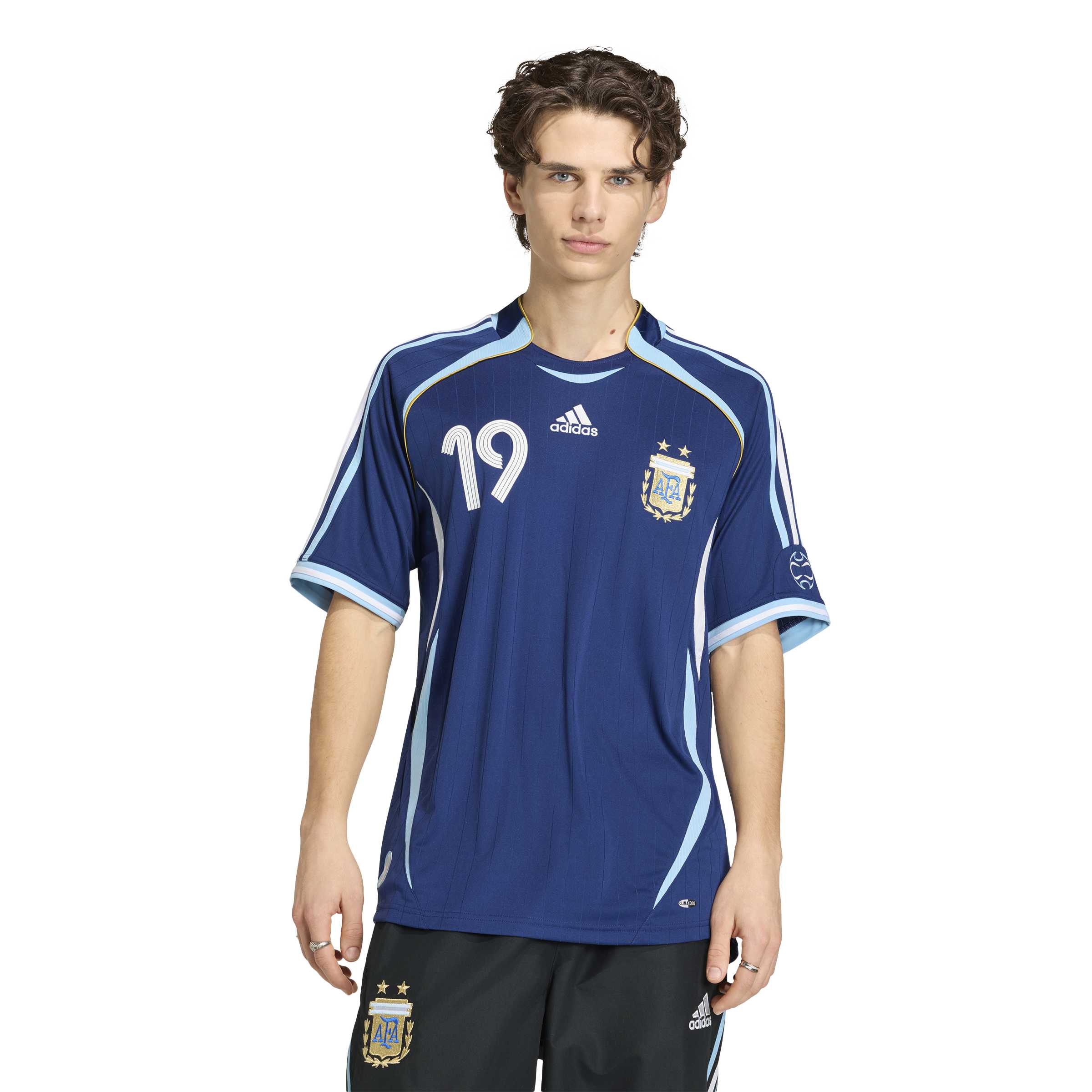 [SJH] Lionel Messi #10 Argentina National Team 2006 Bringback Away Jersey - Navy