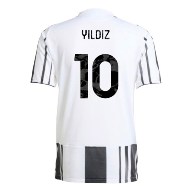 2025-2026 Juventus Home Shirt (Yildiz 10) Lightweight Stretch Fabric