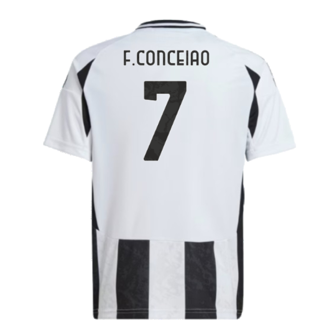 2026 Collection Juventus Home Match Shirt 2024-2025 (Kids)