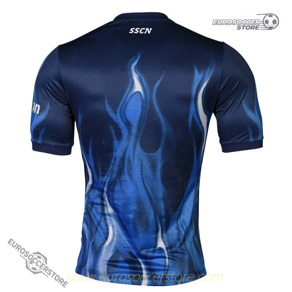Napoli's 21-22 Season Third Blue Football Jersey