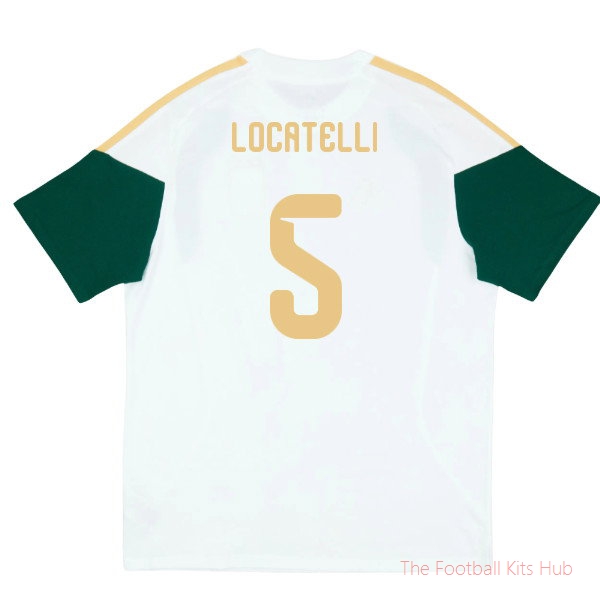 2026-2027 Italy Training Tee (White) (Locatelli 5)