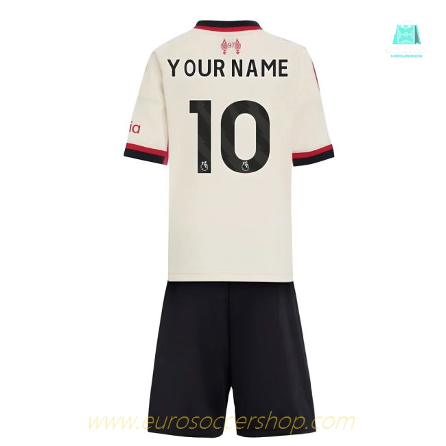 2025-2026 Liverpool Away Mini Kit (Your Name)