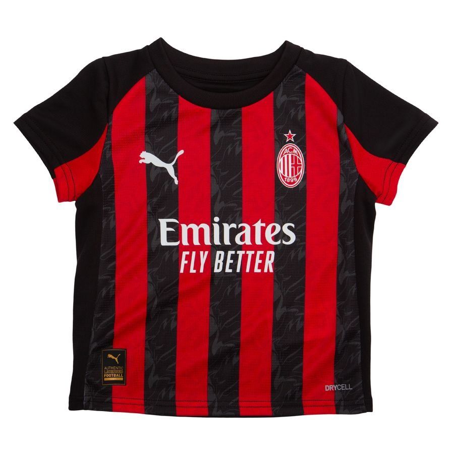 Milan Home Shirt 2025/26 Mini Kit Kids Adidas National Team Wear