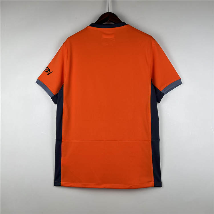 2324 Inter Milan Third Orange Soccer Jersey Football Shirt - Official
