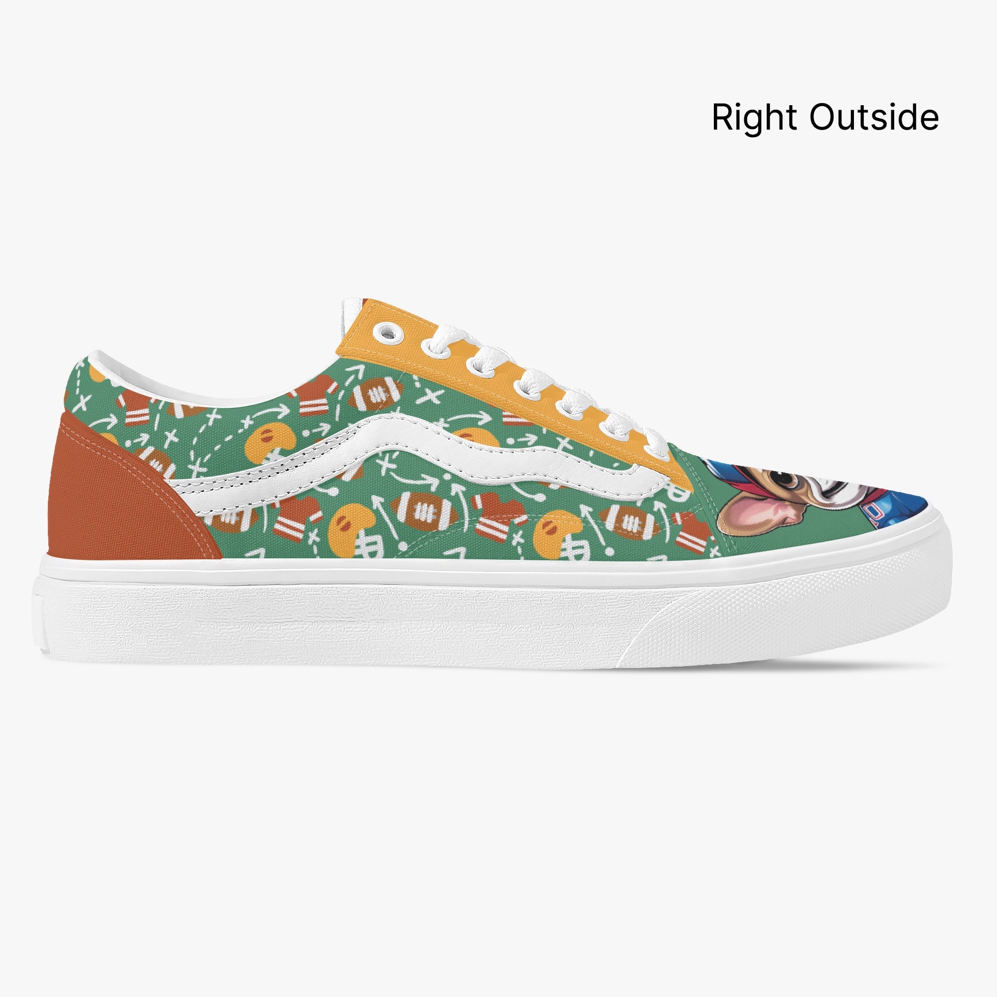 Larry - Trendy Low-Top Canvas Sneakers