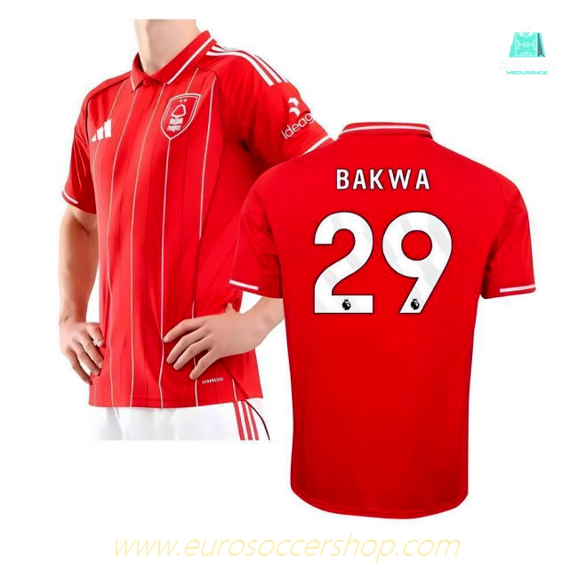 2025-2026 Nottingham Forest Home Shirt (Bakwa 29)