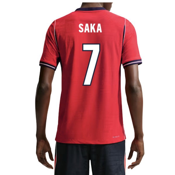 [JED] 2026-2027 England Authentic Aero-Fit Match Away Shirt (Saka 7)