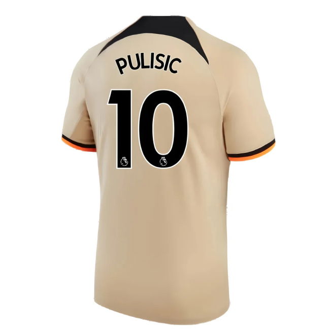 Top Tier Chelsea Chelsea Third Shirt Pulisic #10 2025-2026 Campaig...
