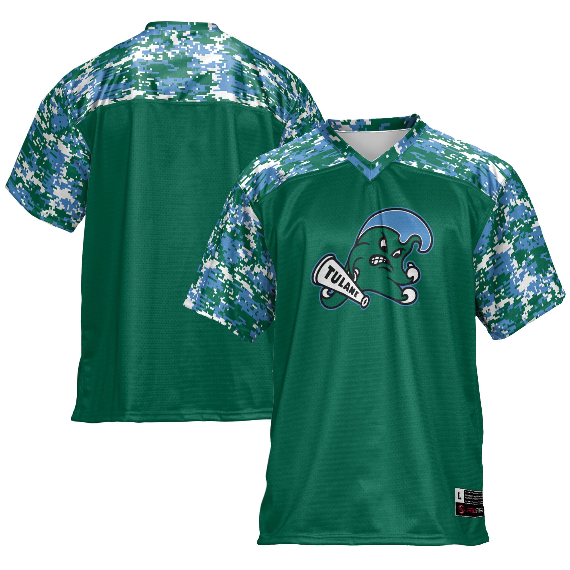 Men's Green Tulane Green Wave Football Jersey