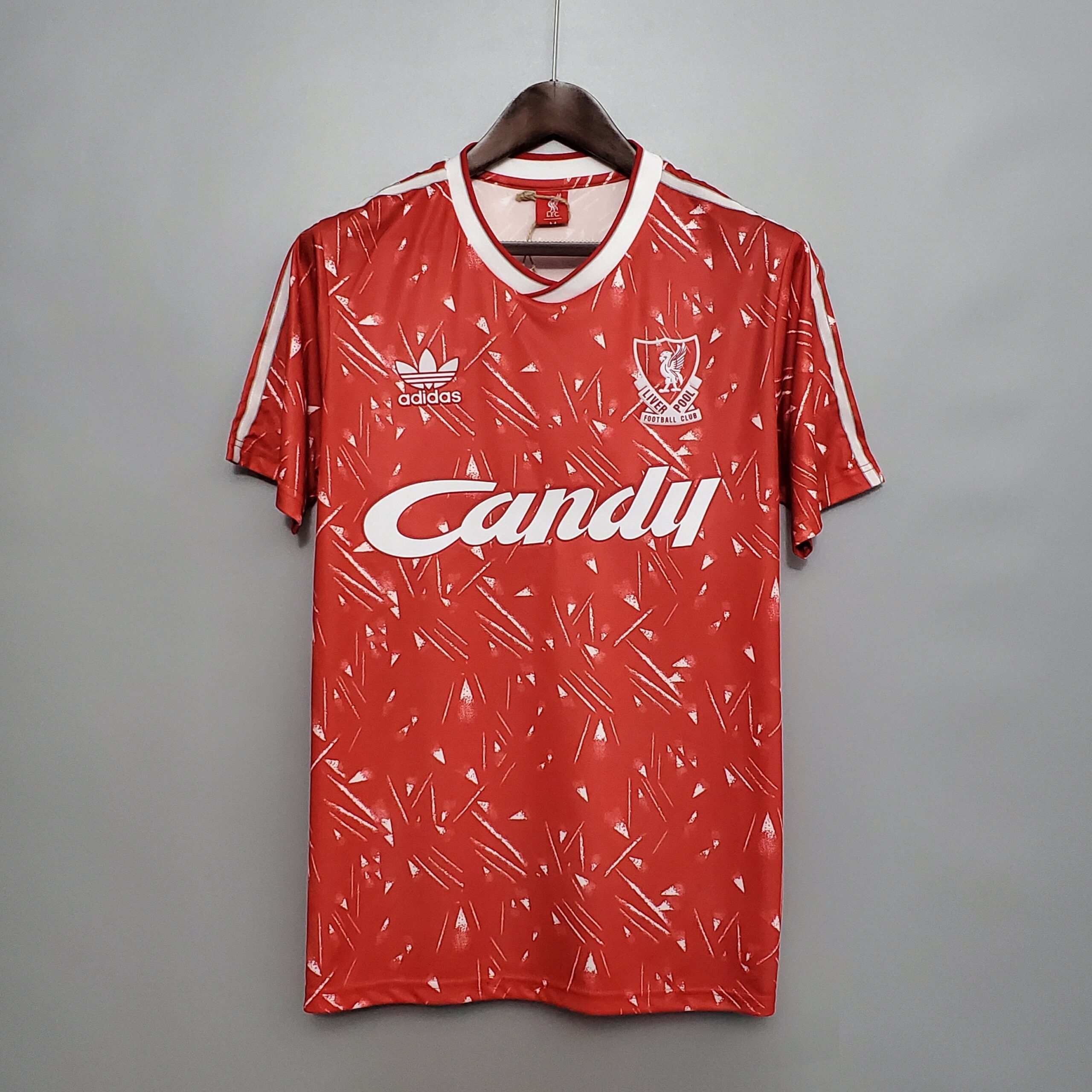 1989-1990 Liverpool home retro kit
