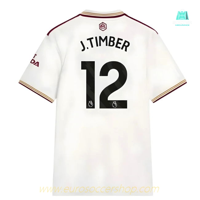 2025-2026 Arsenal Third Shirt (J.Timber 12)