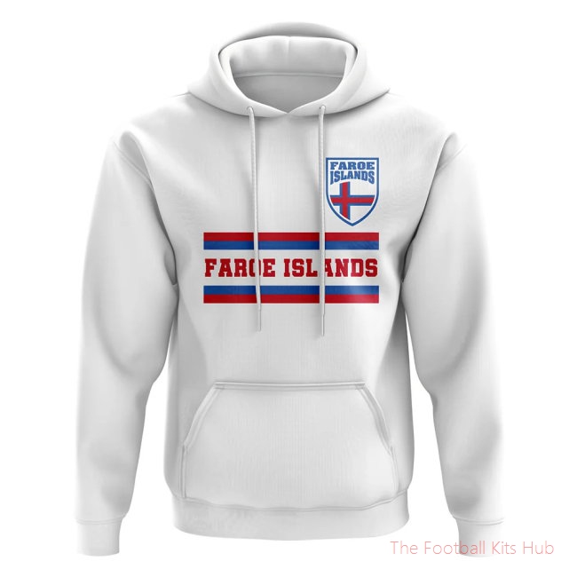 Faroe Islands Core Football Country Hoody (White)