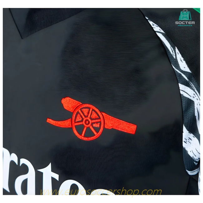 2024-2025 Arsenal Away Long Sleeve Shirt (Odegaard 8)